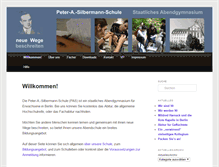 Tablet Screenshot of abendgymnasium.de